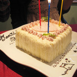Ristorante 美郷 - お誕生日のケーキ