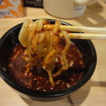 いちがい屋 - 麺のアップ