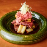 和牛と深谷ねぎのねぎま焼き