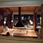 湯宿 だいいち - 2015訪問時：エントランスロビーにてくつろぐ