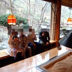 湯宿 だいいち - 2016訪問時：チェックアウト前に記念撮影