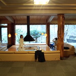 湯宿 だいいち - 2016訪問時：清算後にエントランスロビーを撮影