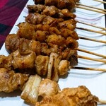 街の焼鳥屋さん - 料理写真:本日の購入！焼き鳥&唐揚げ！