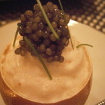 モンプチコションローズ - たまごの中の蟹のムース