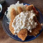 常衛門食堂 - スズキフライ、チキンカツ【2021.4】