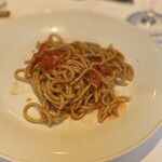 ウシマル - 青山椒と菜園トマトのパスタ