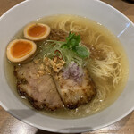 らぁ麺や 嶋 - 【2021.3.17】塩らぁ麺880円+味玉120円