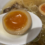 らぁ麺や 嶋 - 【2021.3.17】味玉。