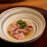 鍋茶屋 光琳 - 花山椒と牛肉