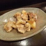 金町製麺 - 鶏肉の炙り