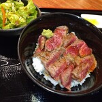 笑楽屋ごち - ステーキ丼