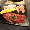 Yakiniku Tabehoudai Deaino Kakera - 食べ放題の最初の盛り合わせ