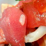 鮮魚・お食事処 山正 本店 - 山正丼中トロアップ