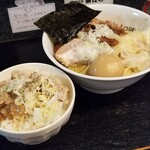 塩そば専門店 桑ばら - 元祖チャー麺定食＋特製トッピング