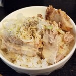 塩そば専門店 桑ばら - チャーマヨ丼
