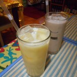 ナワジョティ - マンゴーラッシー＆アイスチャイ