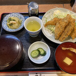 天えい - イワシフライ 定食 850円