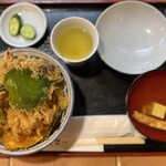 天えい - 天ぷら丼 850円