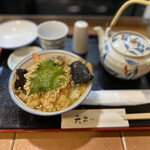 天えい - 天ぷら茶漬け 850円