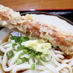 手打ちうどん 上田 - 喉越しが良く、もちッと感の中に 冷系ならではのコシも感じる 美味しいうどんでした。