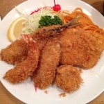 河鹿 - シーフードフライ定食