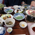 中房温泉 - 夕食