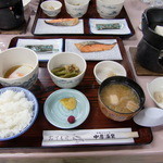 中房温泉 - 朝食