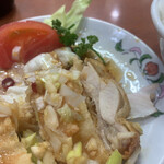 Gyouzano Oushou - 油淋鶏のお肉の具合、リーズナブルでも、ちゃんと美味しい...