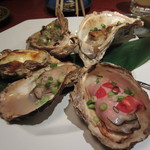 土風炉 - 牡蠣焼き5種