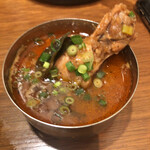 SPICY CURRY 魯珈 - こちらは今日までの限定、鶏カレー（和風）