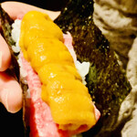 焼肉やまちゃん - ◎雲丹ドックは『富小路やま岸』のイズムを継承。