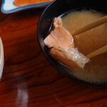 Otabe - 梅御膳　アラ汁の具材