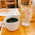 美食鳥本店 - スープと水