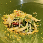 Hirovanna - トロフィエのペペロンチーノ