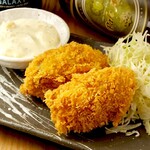 Large fried oysters from Mie Prefecture