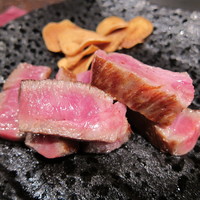 鉄板焼なにわ - 佐賀牛サーロイン鉄板焼き