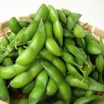 Carefully selected edamame from Shizuoka