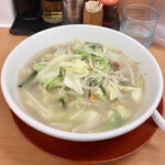 日高屋 - 野菜たっぷりタンメン520円