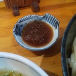 麺哲支店 麺野郎 - 真鯛用のポン酢ダレ