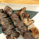居酒屋 晩頂 - 砂肝　ハツ　もも