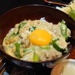 肥後橋ゆきや。 - 名物親子丼