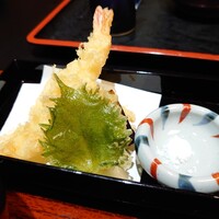 肥後橋ゆきや。 - 天ぷら盛り合わせ