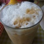 sandwich CLUB HOUSE - カフェオレ、アイス。甘さは自分で調節できます。おいしい＾＾