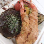 ニカド グリル+ロースト キッチン - エビフライにはオーロラソース