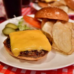 アイコウシャ - チーズバーガー LARGE@税込1,430円：初期状態