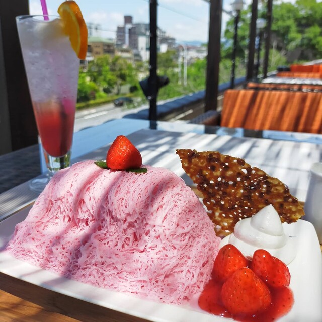 韓国スイーツ アンニョンテラス 河原町祇園店 三条 カフェ 食べログ