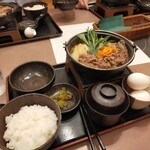 Shabushabu Sukiyaki Dontei - すき焼き定食、全貌