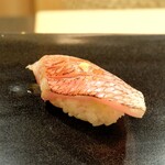 日本橋蛎殻町 すぎた - 金目鯛の炙り