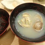 日本橋蛎殻町 すぎた - 浅利のお椀