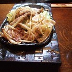 たねや日牟禮茶屋 - バームクーヘン豚の生姜焼き膳